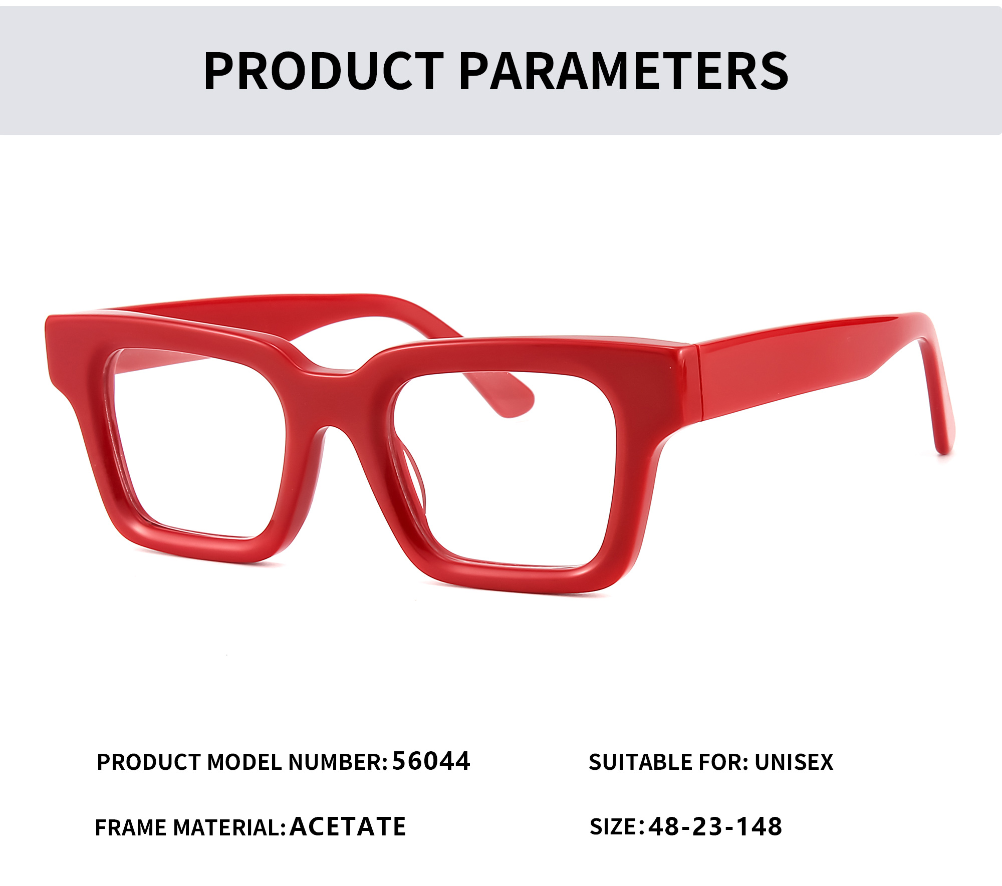 Eyeglass Frames Detail View 3