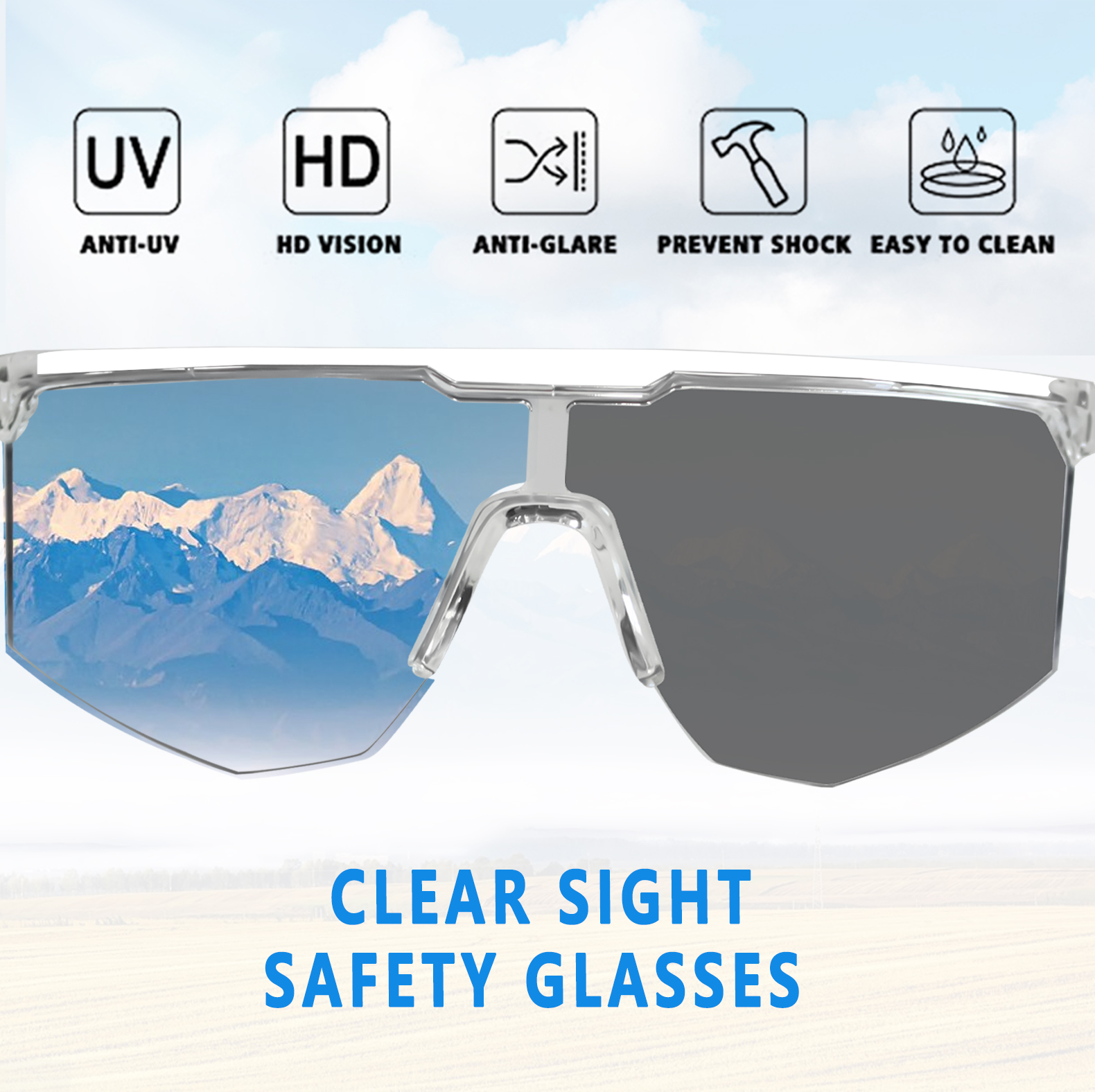 2026 Trend Diamond Cut Rimless Polarized Sunglasses Men Luxury Frameless TAC UV400 Driving Sunglasses Custom Logo Wholesale