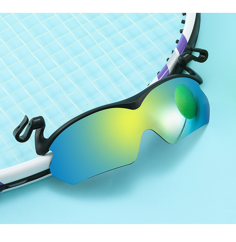 Mirror Coating Clip on Hat Cap Polarized Sunglasses for Fishing Traveling Custom LOGO Clip on Sunglasses