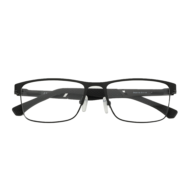 New Arrival High Quality Custom Square Reading Glasses Classic Carbon Fiber Optical Eyewear Frames for Men Rectangle Style