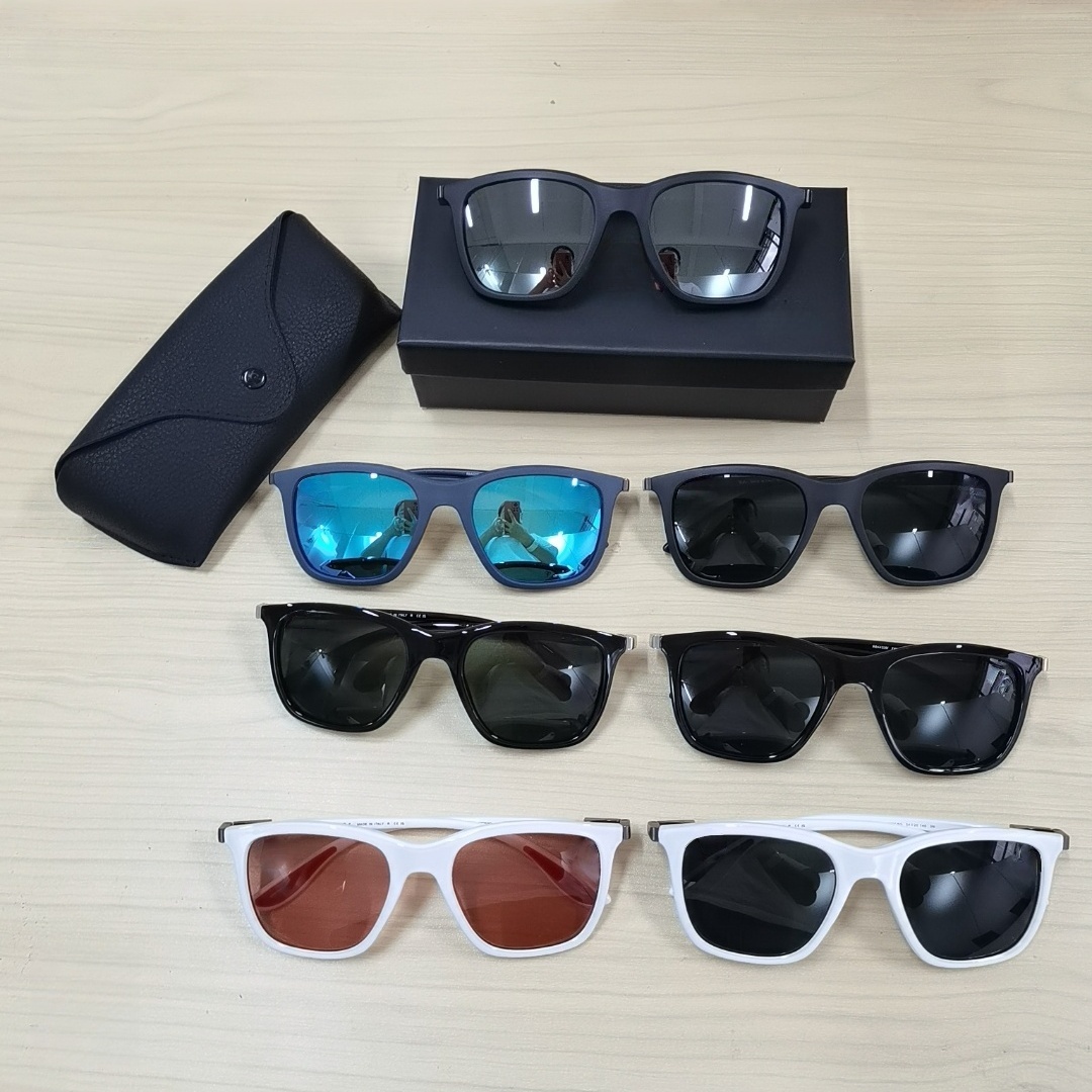 Men Women Outdoor Square UV400 Shades Sun Glasses Gradient G15 Lens High Quality Polarized Thick Acetate Designer Sunglasses
