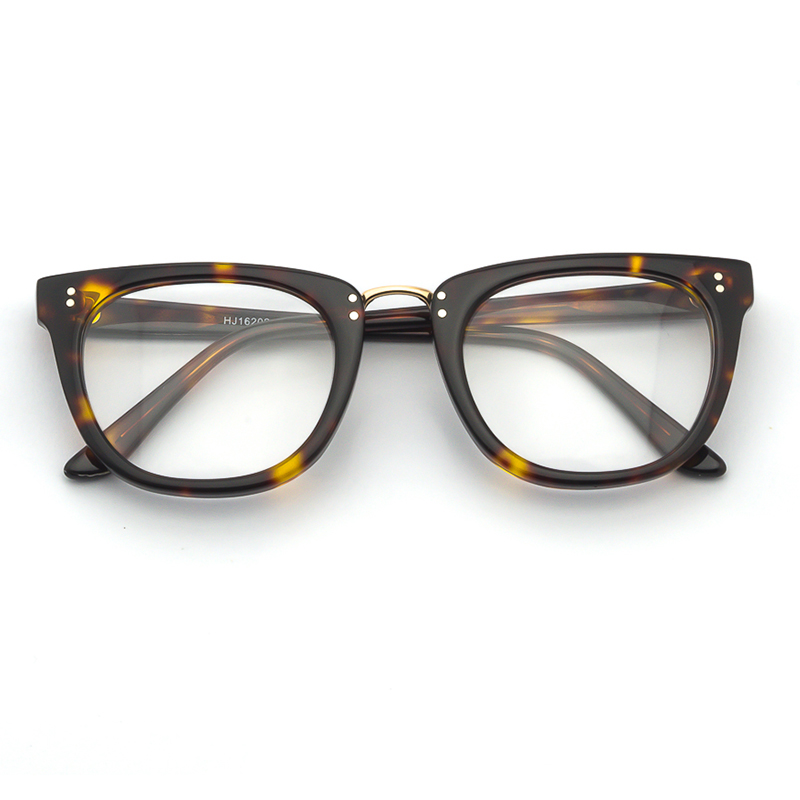 Wholesale Matte Black Acetate Eyewear Frames Full Rim Square Anti Glare Blue Light Blocking Glasses Frames