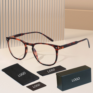 Classic Vintage Square Anti Blue Light Computer Glasses