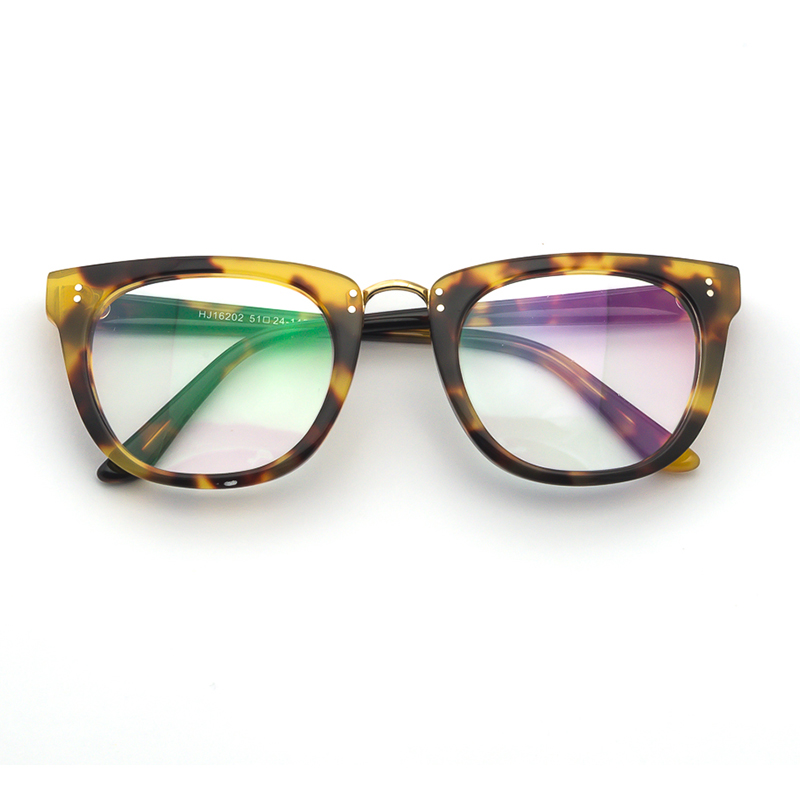 Wholesale Matte Black Acetate Eyewear Frames Full Rim Square Anti Glare Blue Light Blocking Glasses Frames