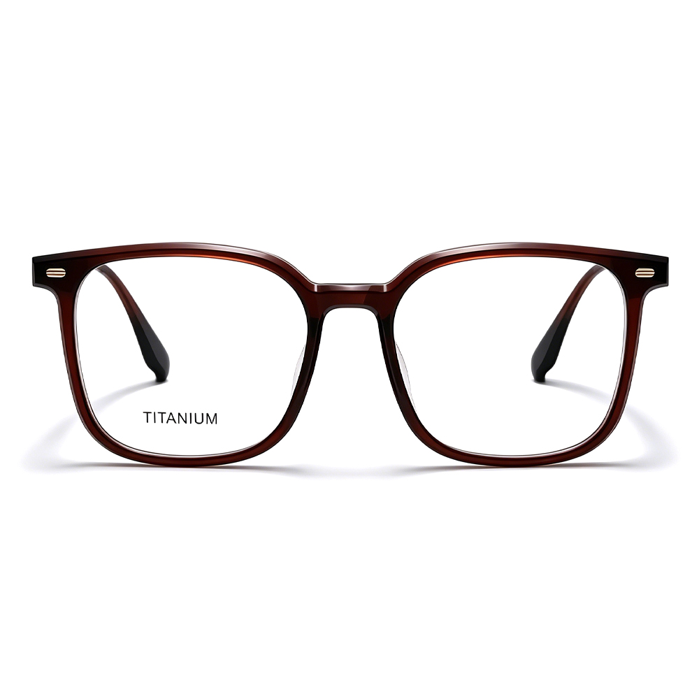 Wholesale Optical Eyeglasses Frame Glasses Metal and Acetate Combination With Metal Quality Hinge Optical Frames