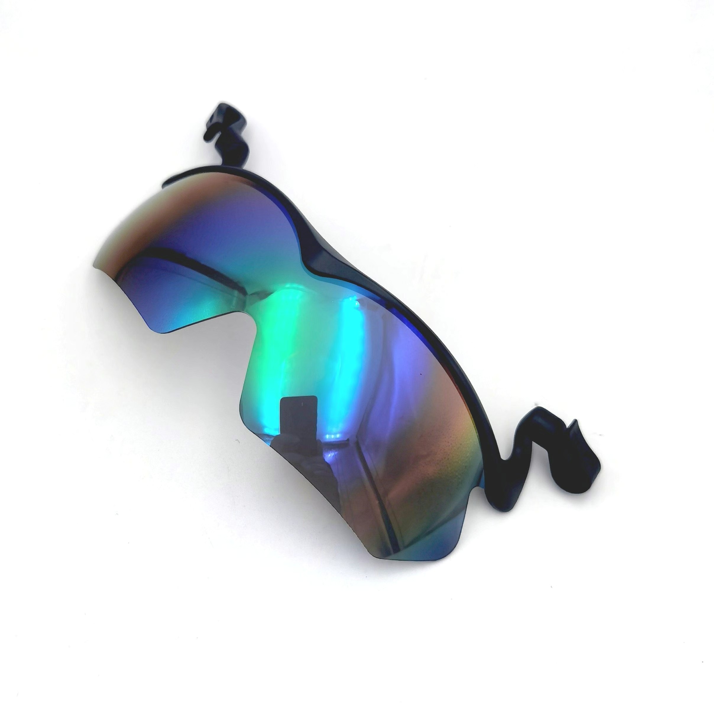 Mirror Coating Clip on Hat Cap Polarized Sunglasses for Fishing Traveling Custom LOGO Clip on Sunglasses