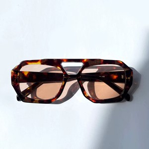 Luxury Matte Rectangle Acetate Frame Sunglasses