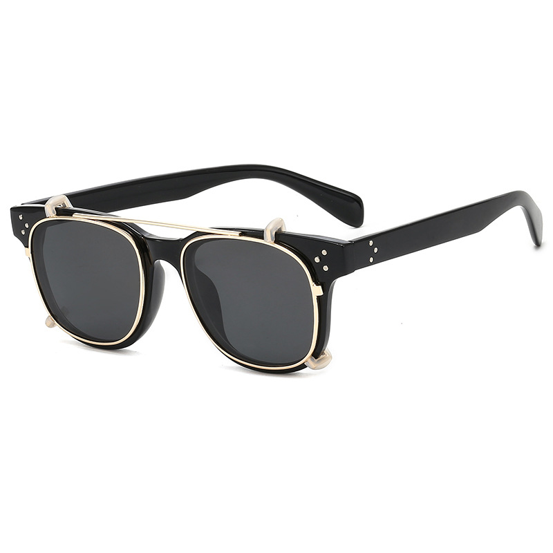 Morglow Trendy Polarized Clip on Lenses Sunglasses Men Shades 2019 Luxury Glasses Sunglasses Womens
