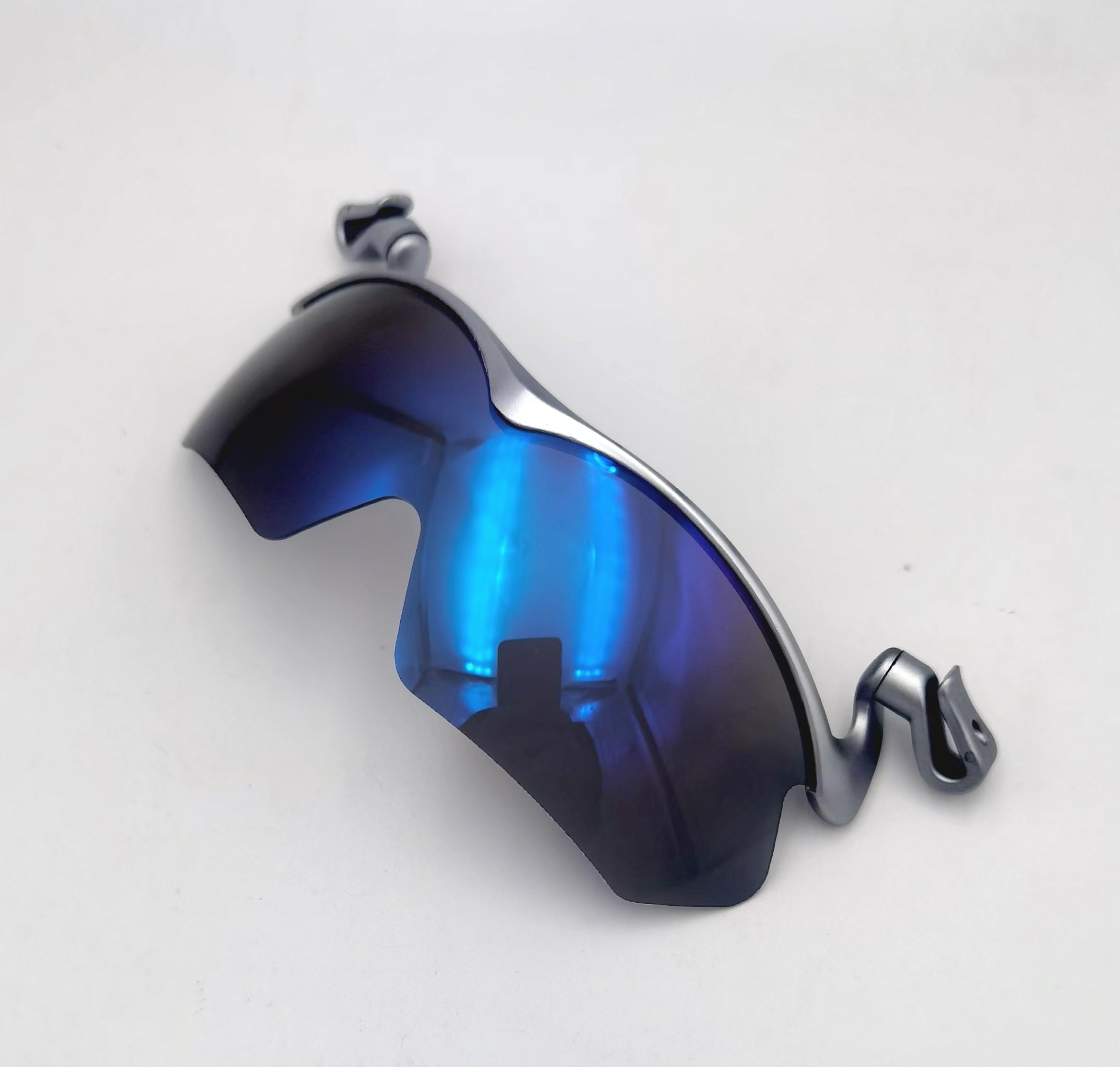 Mirror Coating Clip on Hat Cap Polarized Sunglasses for Fishing Traveling Custom LOGO Clip on Sunglasses