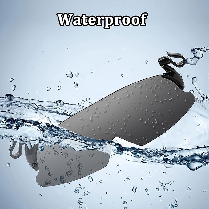 Mirror Coating Clip on Hat Cap Polarized Sunglasses for Fishing Traveling Custom LOGO Clip on Sunglasses