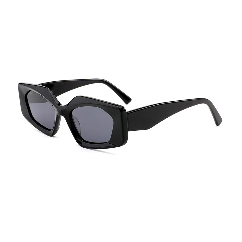 Benyi Sunglasses Manufacturer Custom Logo Retro Luxury Designer Thick Frame Shades High Quality Square Sunglasses With Hot Sale