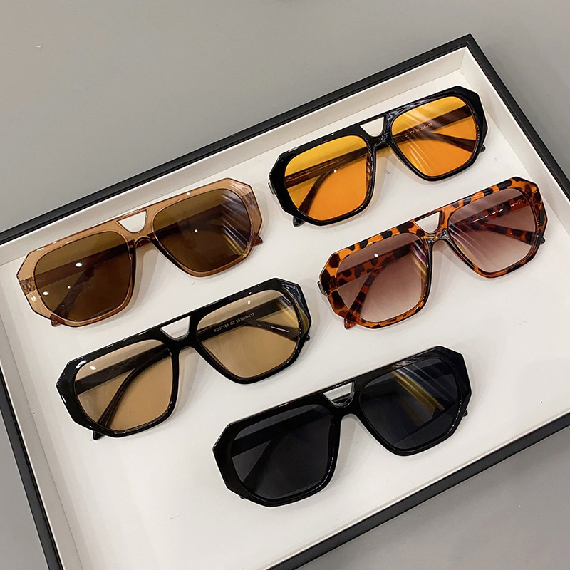 Sunglasses Female Summer Round Face UV Male New Driving Sunglasses Online Celebrity Glasses Retro