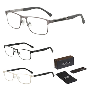 Square Carbon Fiber Reading Glasses for Men