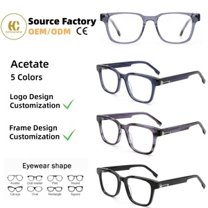 Custom High End Acetate Optical Glasses Frames Durable Daily Wear