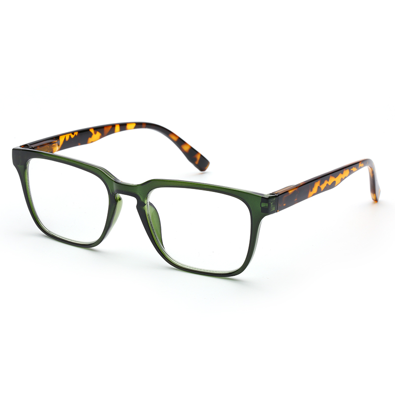 Factory Wholesale Custom Logo Low MOQ Scratch Resistant Clear Lens Vision Correction Optical Frames Retro Reading Glasses