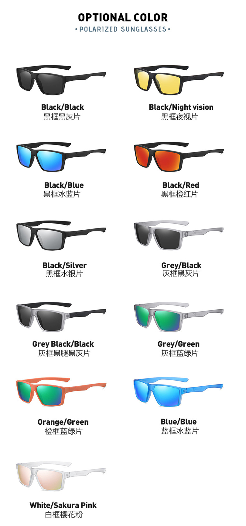Sunglasses Frame Showcase