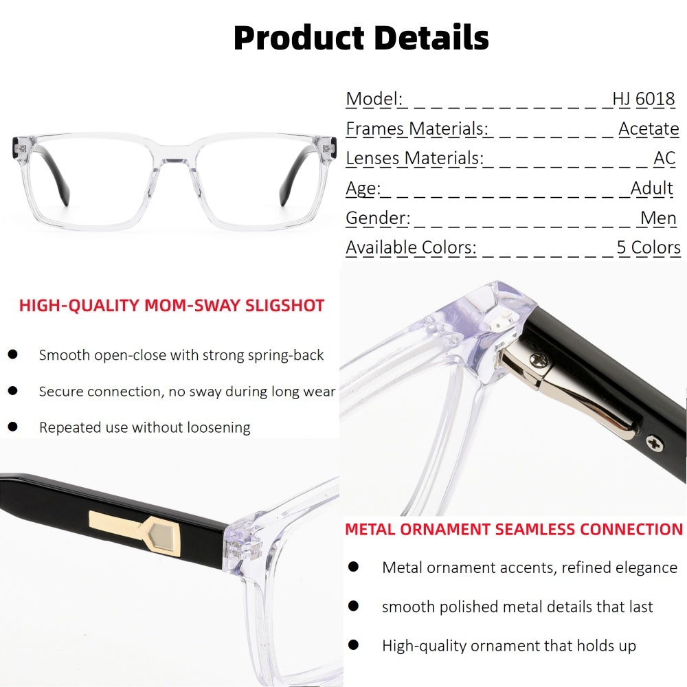 Customization High-end Luxury Acetate Optical Glasses Luxury Handcrafted Eyeglasses Frames Comfortable For Daily Wear OEM/ODM