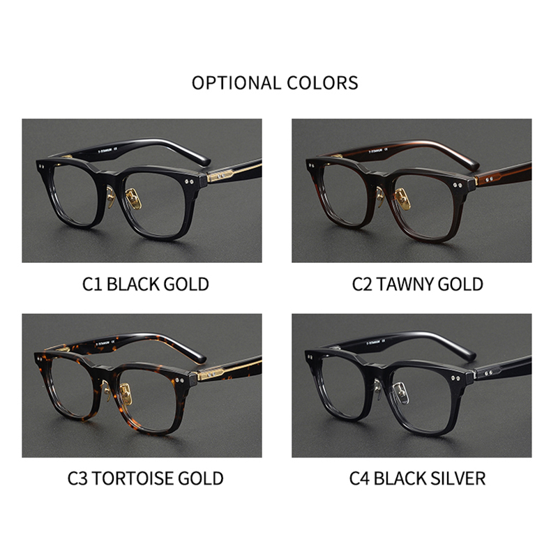 NP156 Wholesale Acetate Glasses Frame Optics Glasses Eyeglasses for Men Women High Quality Acetate Eyewear Frame