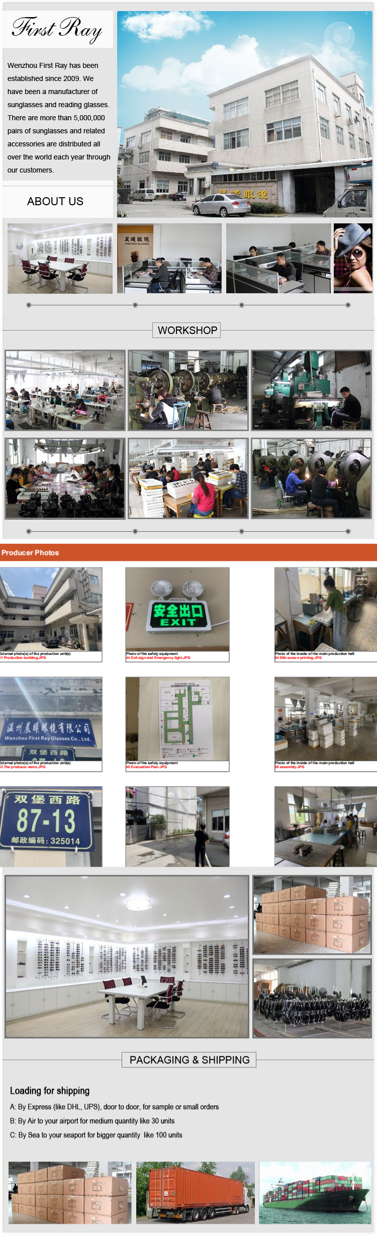 Factory Facility and Production Environment