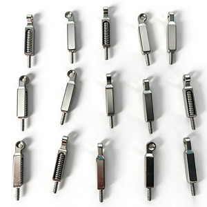 Stainless Steel Spring Hinges For Eyeglass Frames 1.4mm 1.8mm