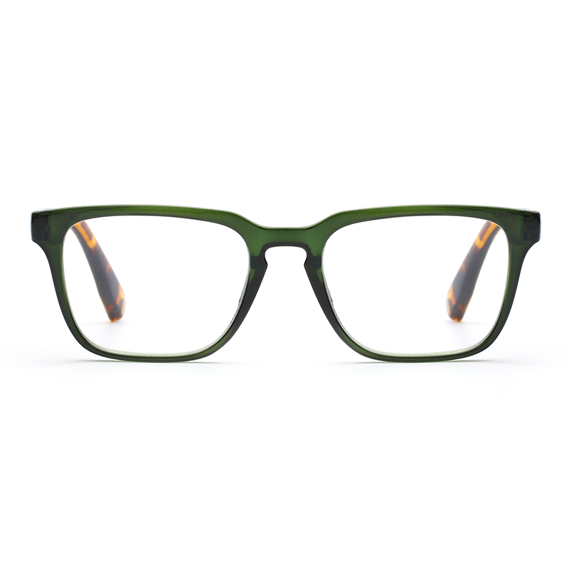 Factory Wholesale Custom Logo Low MOQ Scratch Resistant Clear Lens Vision Correction Optical Frames Retro Reading Glasses